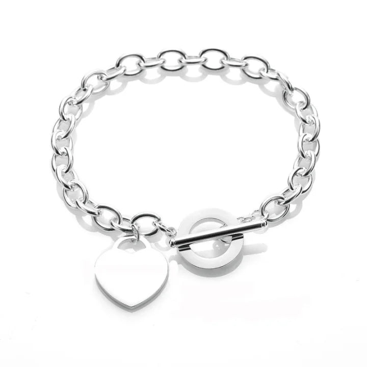 Light Heart Shape Bracelet