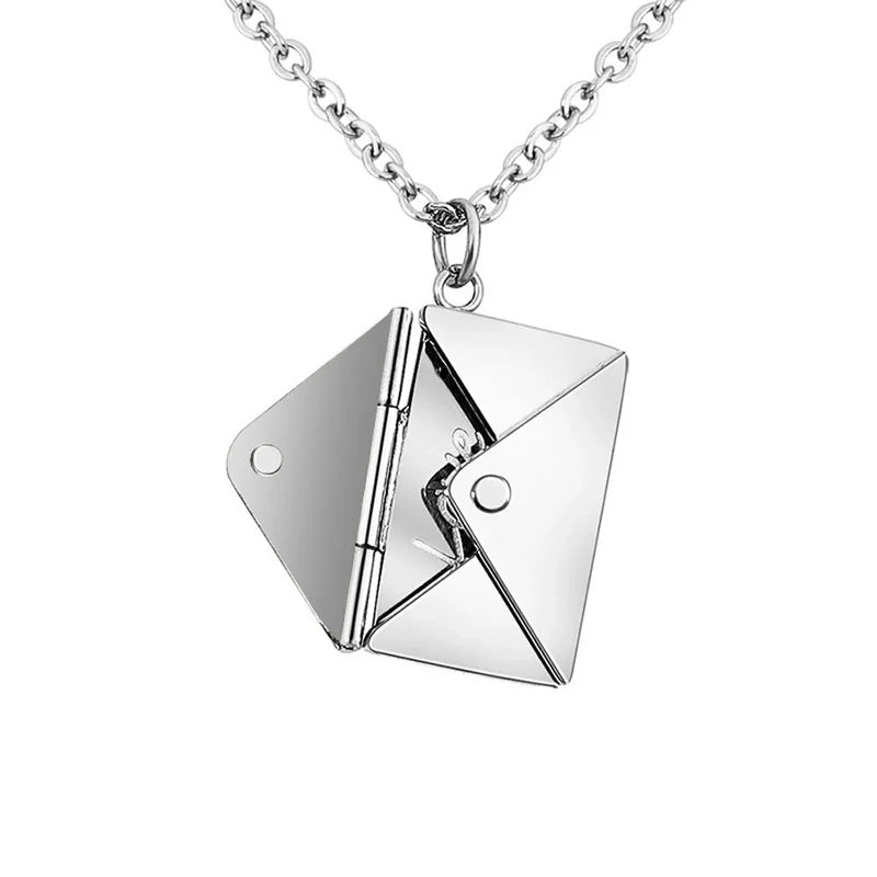 Envelope Necklace with Note